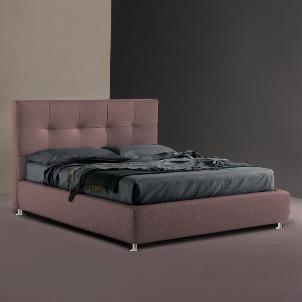 Υφασμάτινο Κρεβάτι Ύπνου Areti_Lilac