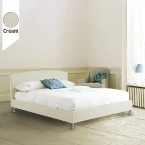 Υφασμάτινο Κρεβάτι Cream ypnos.gr