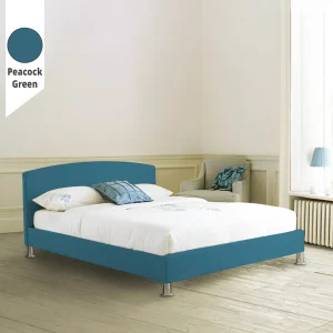 Υφασμάτινο Κρεβάτι Peacock Green ypnos.gr