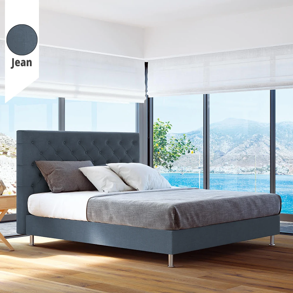 Υφασμάτινο Κρεβάτι Silvi Jean