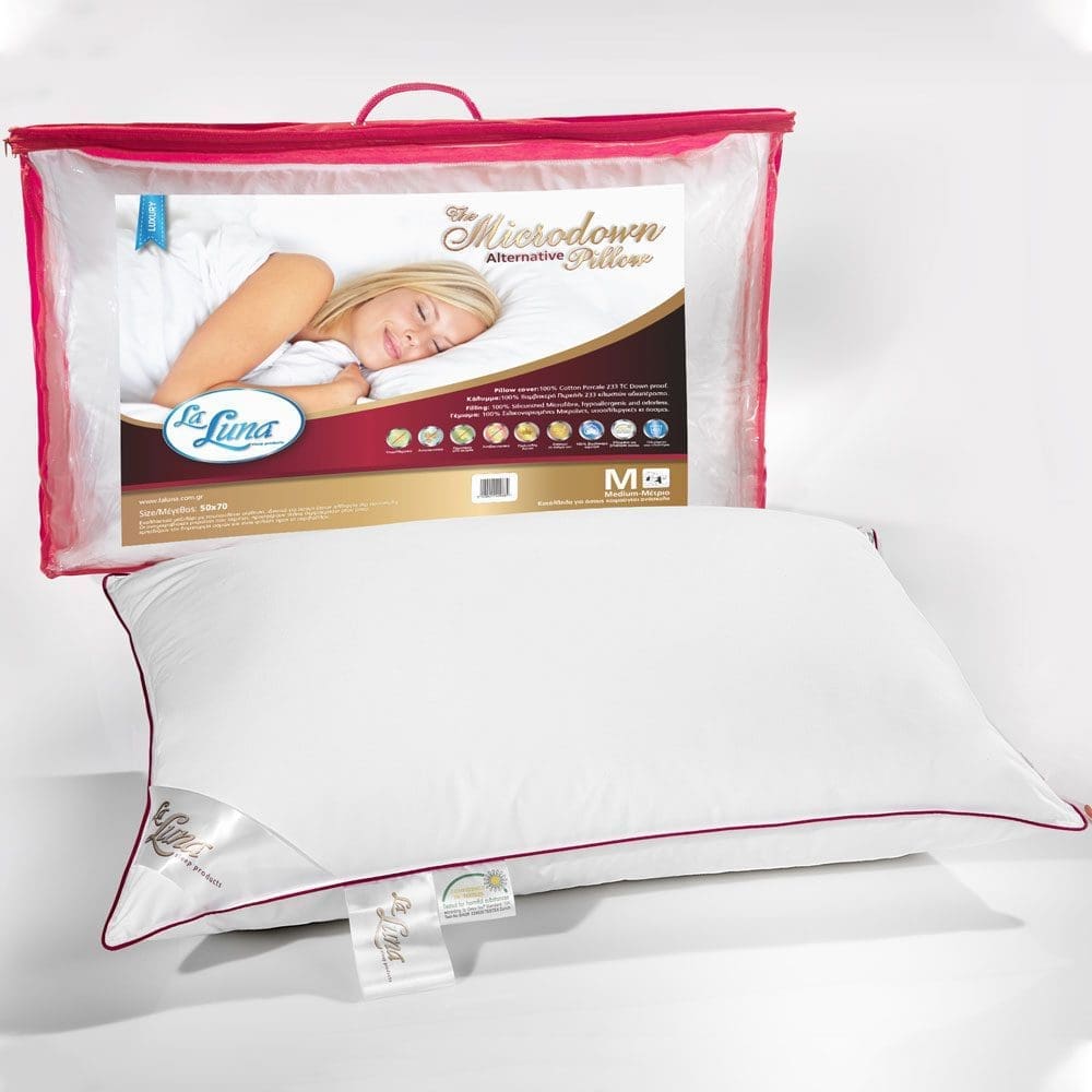 La Luna Microdown Alternative Pillow Firm