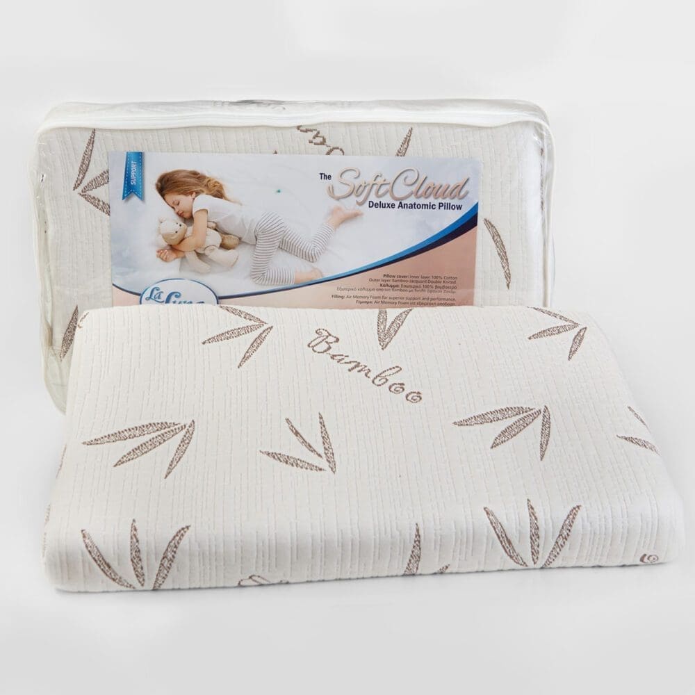 Παιδικό Μαξιλάρι Ανατομικό La Luna Soft Cloud Anatomic Deluxe (65x40)