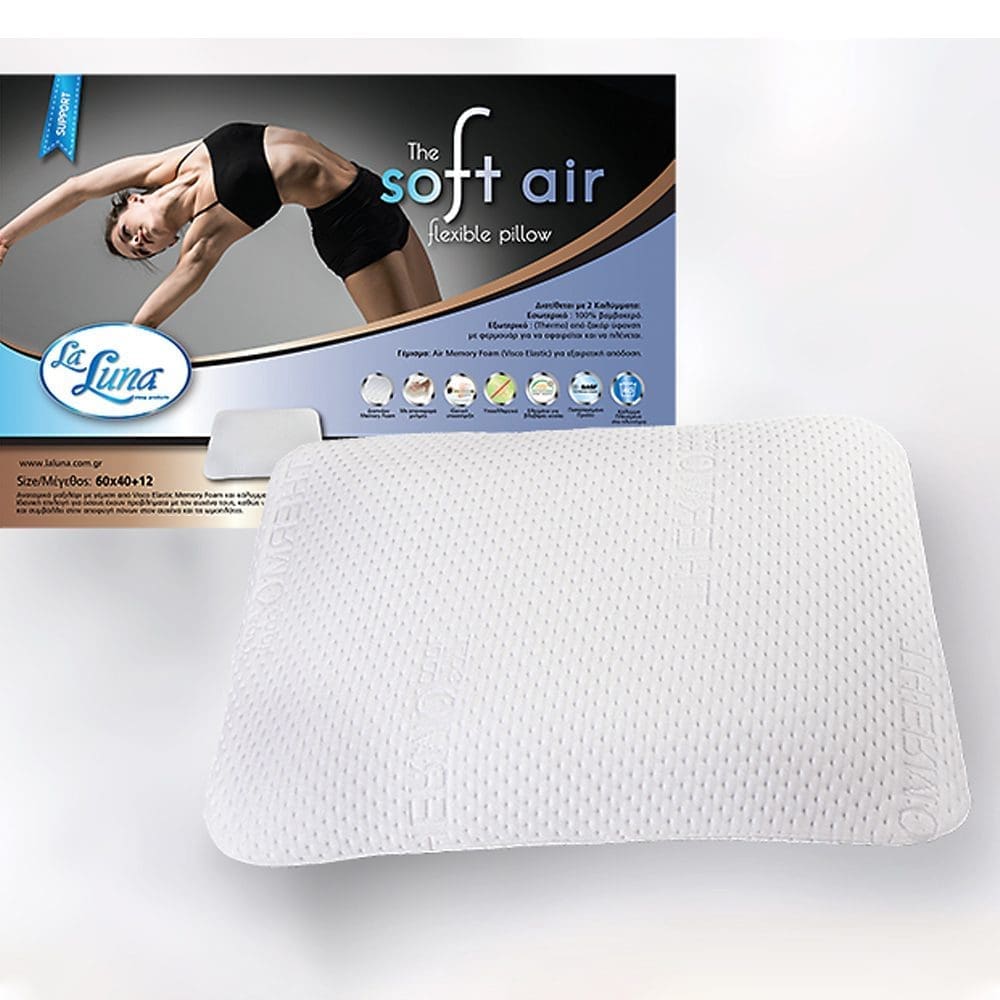 The Soft Air flexible Pillow 40x60