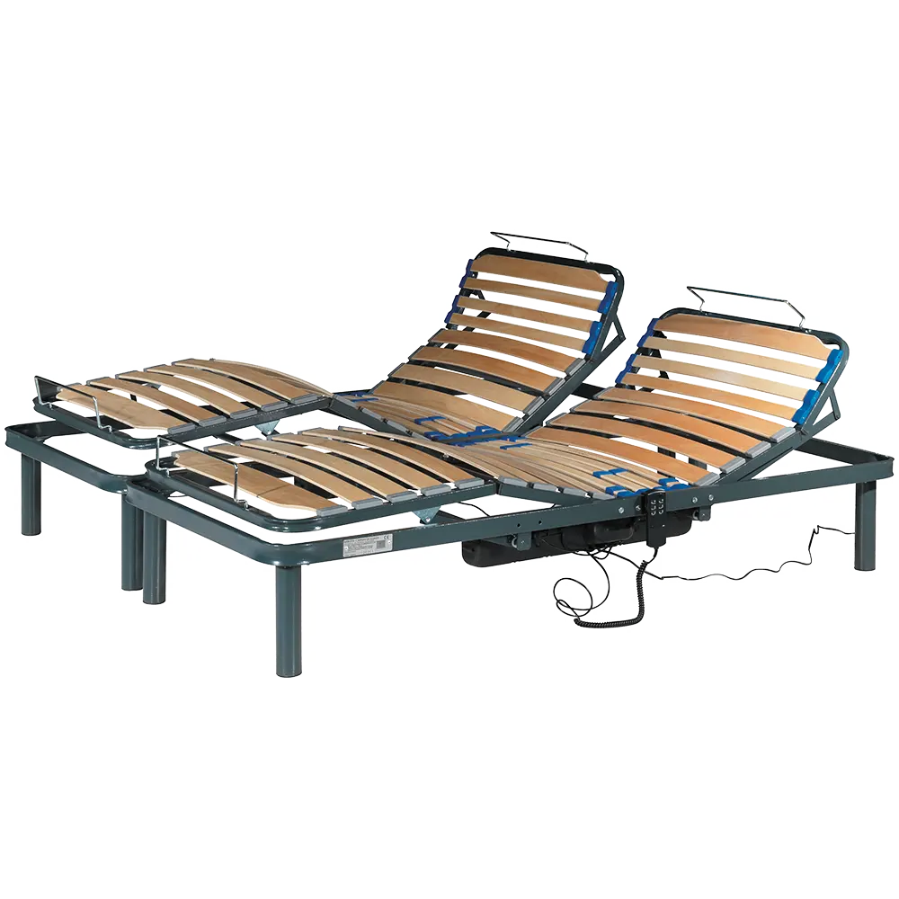 Ypnos Ηλεκτροκίνητο Πολύσπαστο Τελάρο Κρεβατιού διπλή ανάκλιση με πόδια