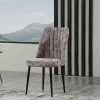Υφασμάτινη Καρέκλα Κουζίνας Lux beige